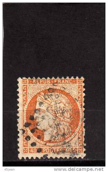 France: 1870-71, N°38 ,  Oblitéré Assez- Bien - 1870 Belagerung Von Paris