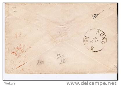 Brs196/ Cassel F 3 (rot) 23.9.71 (bereits Reichspost) - Lettres & Documents