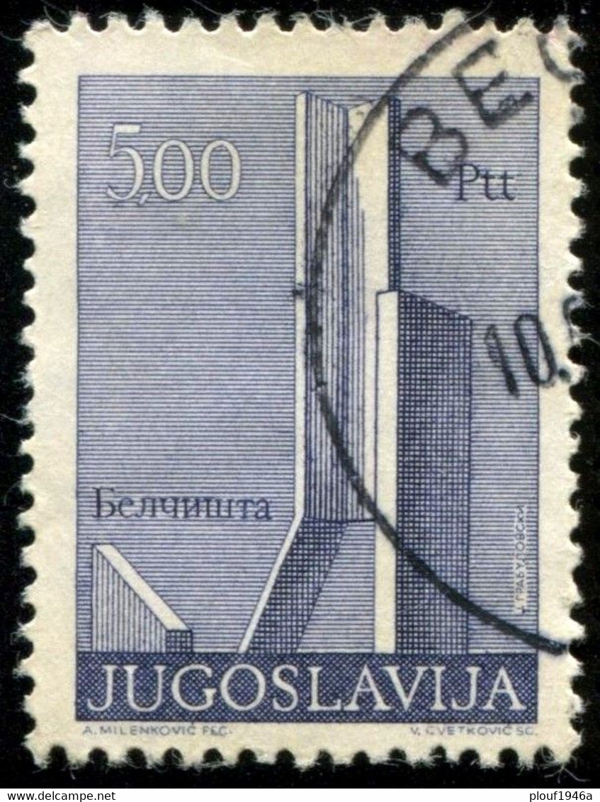 Pays : 507,2 (Yougoslavie : République Démocratique Fédérative)   Yvert Et Tellier N° :   1483 (o) ; Michel 1542 IA - Used Stamps