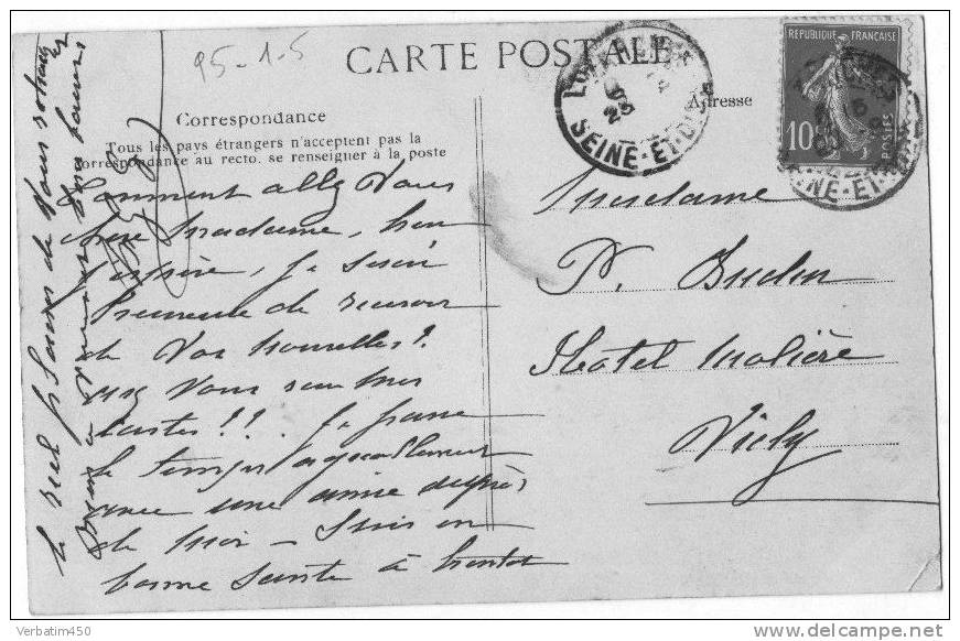95..ABBAYE DE ROYAUMONT..INTERIEUR..FREMONT EDIT A BEAUMONT..1909 - Asnières-sur-Oise