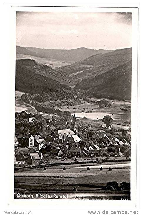 3 AK´s Luftkurort OLSBERG (SAuerland) Topografien Blick Ins Ruhrtal Sommerfrische Dichterin Maria Kahle - Brilon