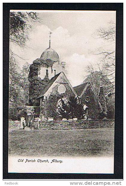 Early Postcard Old Parish Church Albury Near Guildford Surrey - Ref 223 - Surrey