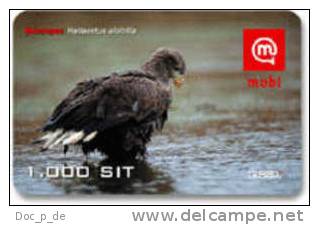 Slovenia - Mobi GSM Recharge Card - Eagle  - 1000 SIT - 31/12/2006 - Slowenien