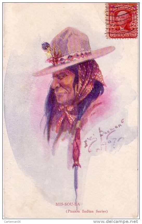 Indiens - Mis-Sou-La (Paxton Indian Series) Indien - Indianer