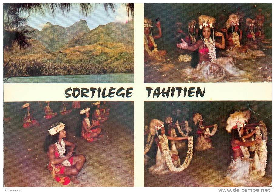 TAHITI - CP 45 - Sortiléges Tahitiens - Tahiti