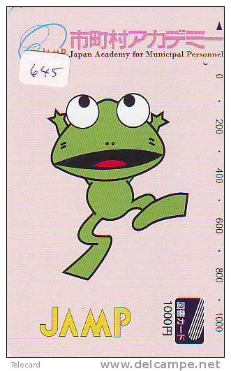 Telefonkarte Telecarte GRENOUILLE Frog FROSCH Kikker (645) - Egypte