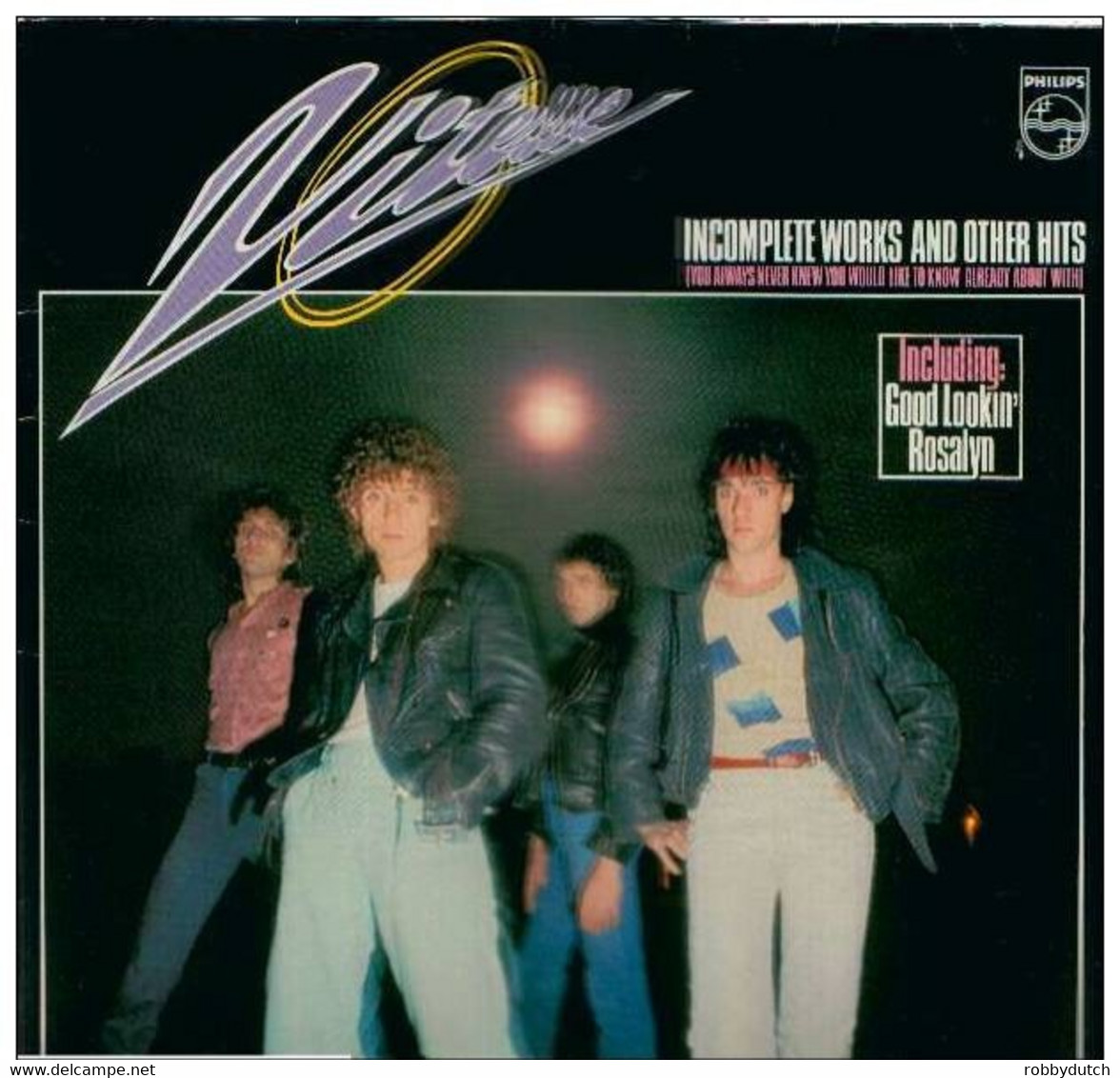 * LP * VITESSE - INCOMPLETE WORKS AND OTHER HITS (Holland 1982) - Rock