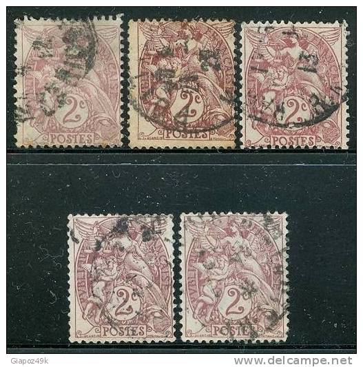 ● FRANCIA  -  III  Rep. - 1900  -  N.  108  Usati  -  Lotto  129 - Used Stamps
