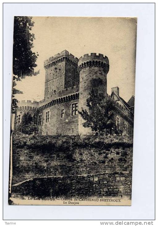 46 - Le Donjon Du Chateau De Castelnau-bretenoux - Bretenoux