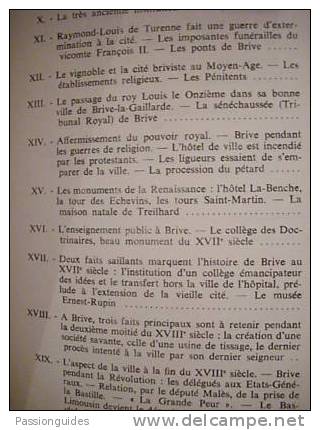 241/001/010 La Très Ancienne  Belle Histoire  BRIVES-LA-GAILLARDE  1959 PIERRE PEROL / Gravure Et Dessin De Bouyssonie - Limousin