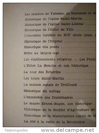 241/001/010 La Très Ancienne  Belle Histoire  BRIVES-LA-GAILLARDE  1959 PIERRE PEROL / Gravure Et Dessin De Bouyssonie - Limousin