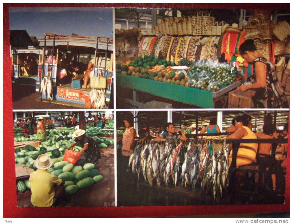 TAHITI - Marché De Papeete - Polynésie Française