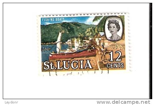 ST. Lucia - Fishing Boats Scott # 189 - St.Lucie (1979-...)