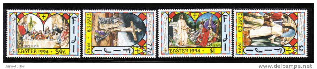 Fiji 1994 Easter Last Supper Resurrection MNH - Fidji (1970-...)