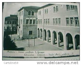 MACERATA ISTITUTO S GIUSEPPE EDUCANDATO ESTERNATO SCUOLA MEDIA VB1942 BE10021 - Macerata