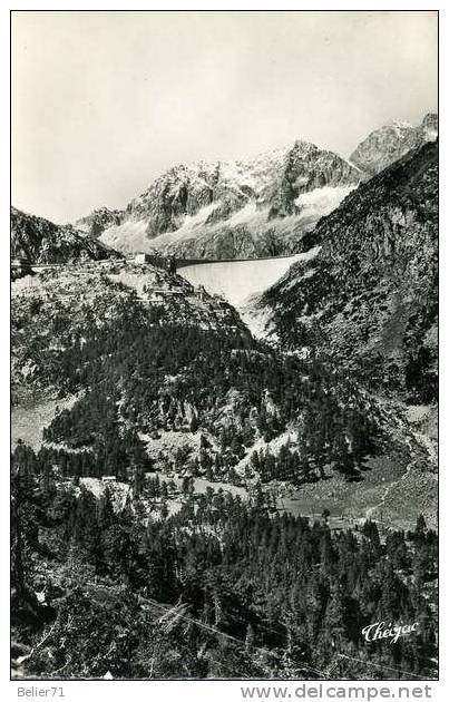 65 / Aragnouet. Barrage De Cap De Long. Lac D'Orédon Au Fond Le Néouvielle - Aragnouet