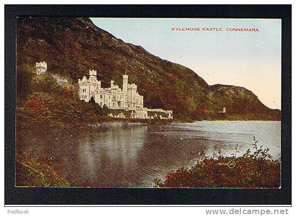 Early Postcard Kylemore Castle Connemara County Galway Ireland Eire  - Ref 224 - Galway