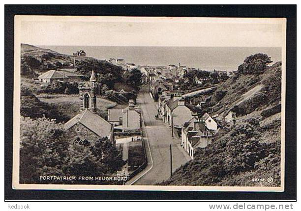 Postcard Portpatrick From Heugh Road Dumfries & Galloway Scotland - Ref 224 - Dumfriesshire