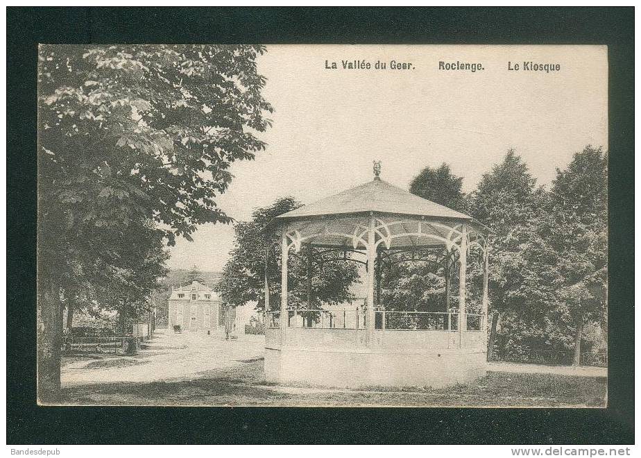 Belgique - Roclenge - Vallée De Geer - Le Kiosque ( à Musique Lib. OLYFF) - Geer