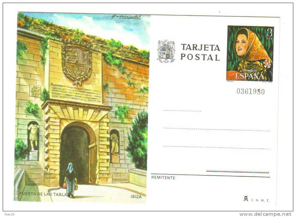 Espagne, Entier Carte Postale 1978 Neuve ,3 Pta . - 1931-....