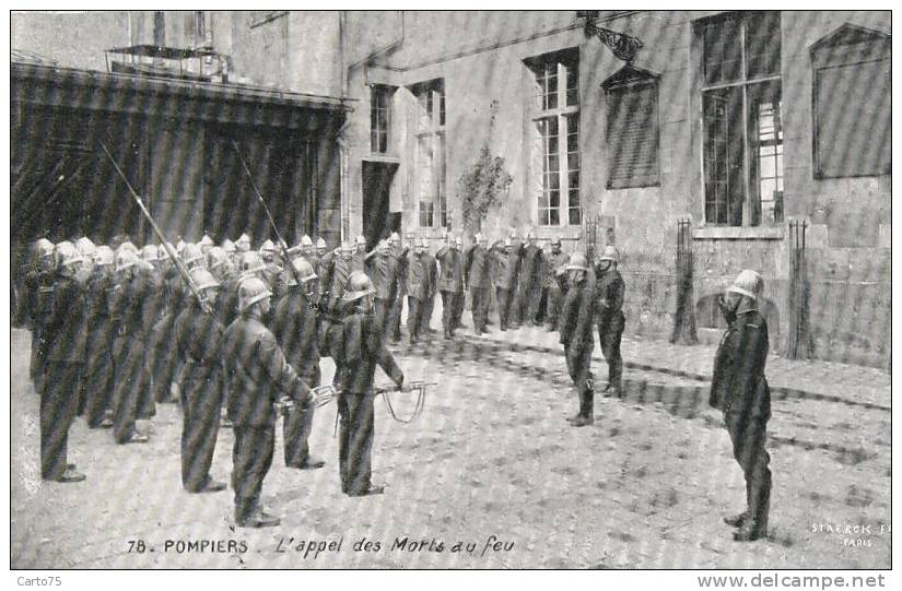 Métiers - Pompiers - Cérémonie Militaire - Sapeurs-Pompiers