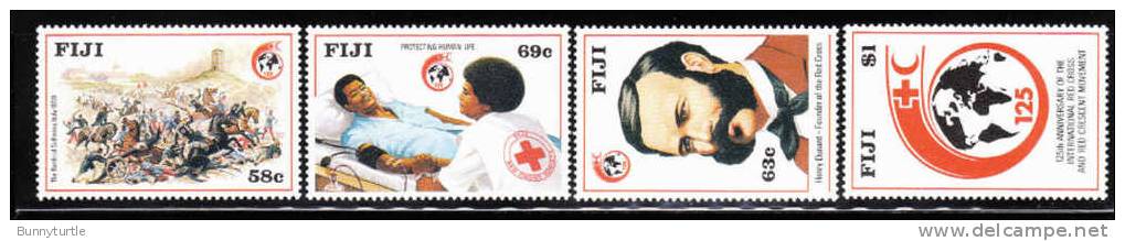 Fiji 1989 Int´l Red Cross And Red Crescent 125th Anniversary MLH - Fidji (1970-...)