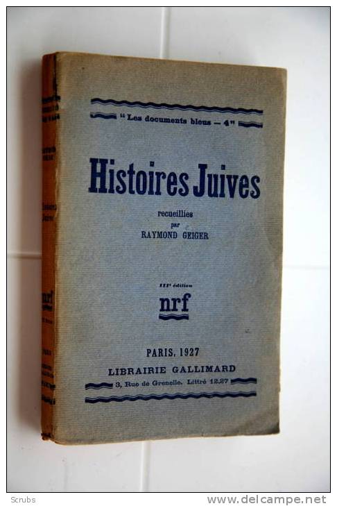 Histoires Juives - Jodendom