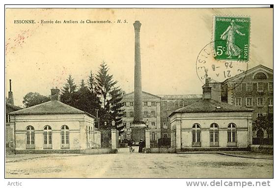 ESSONNE Entrée Des Ateliers De Chantemerle - Essonnes