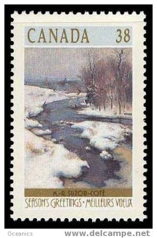 Canada (Scott No.1256-  Noël / 1989 / Christmas) [**] - Oblitérés