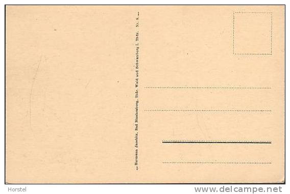 D-07429 Sitzendorf/Schwarzburg -Schwarzatal - Partie Am Schweizerhäuschen - Rudolstadt