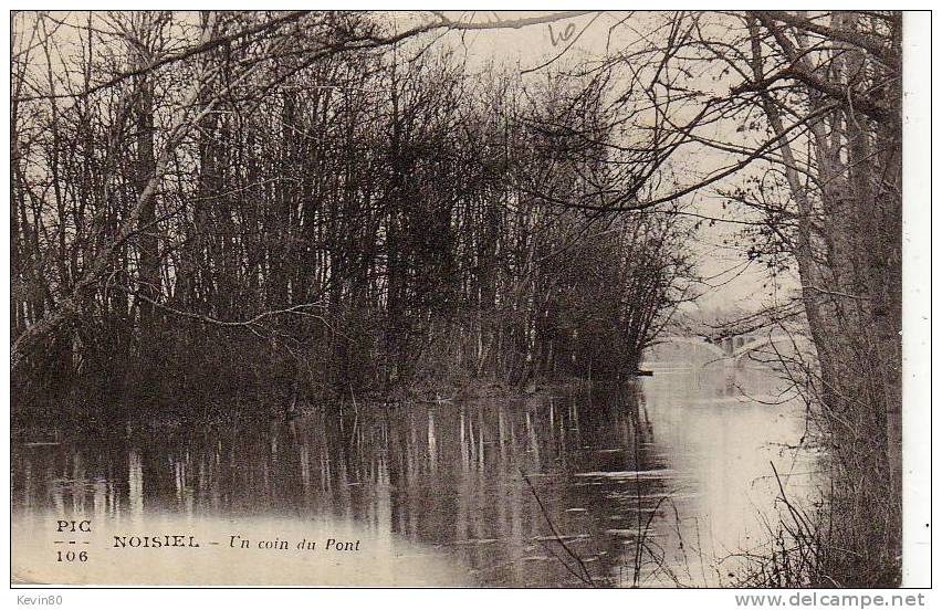 77 NOISIEL Un Coin Du Pont - Noisiel