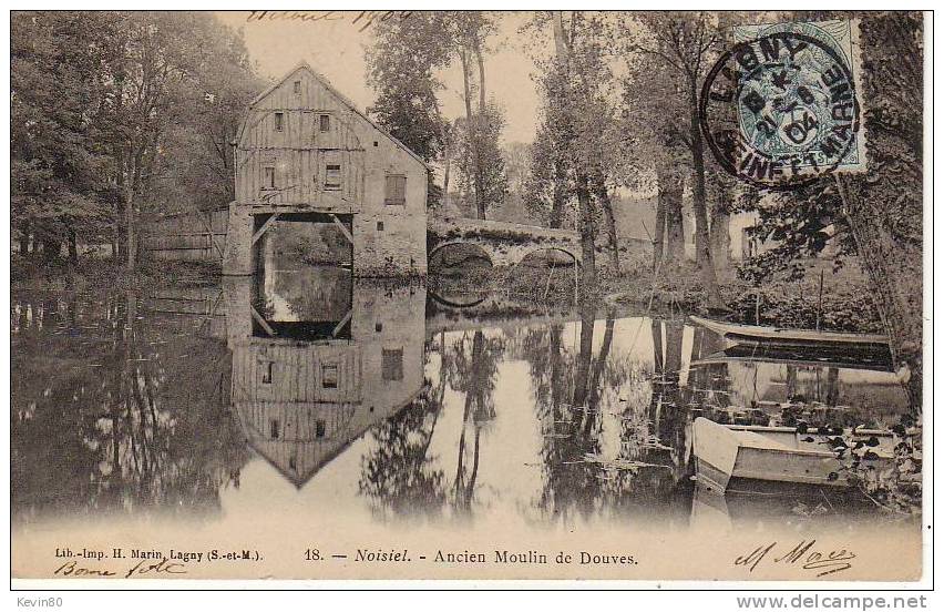77 NEMOURS Ancien Moulin De Douves - Noisiel