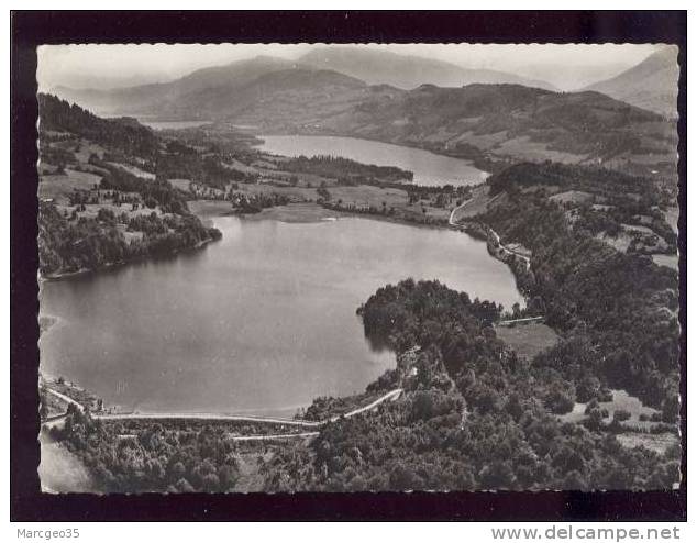 Les Lacs De Laffrey Vue Aérienne édit.cellard N° 30003  Belle Cpsm - Laffrey