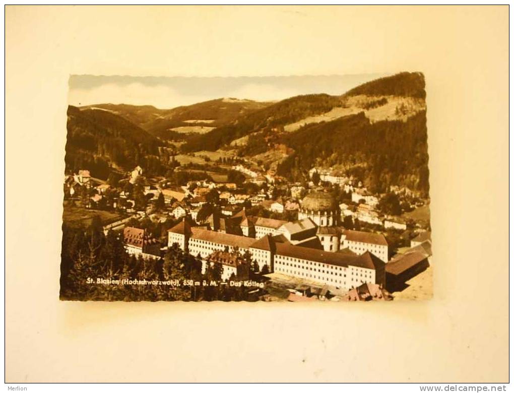 St. Blasien, Schwarzwald Kirche   Cca 1950-60´s   VF  D35781 - St. Blasien