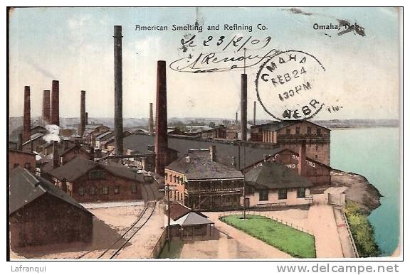 ETATS UNIS - Ref No 68- American Smelting And Refining Co -omaha  - - Autres & Non Classés