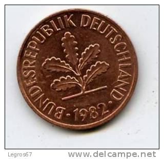 ALLEMAGNE 2 PFENNIG 1982 J - 2 Pfennig