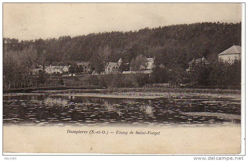 78 DAMPIERRE Etang De Saint Forget - Dampierre En Yvelines