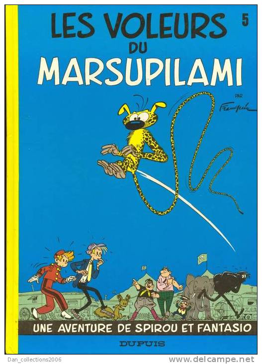 *SPIROU ET FANTASIO*LES VOLEURS DU MARSUPILAMI_CARTONNE_1981 _VOIR DESCRIPTION* - Spirou Et Fantasio