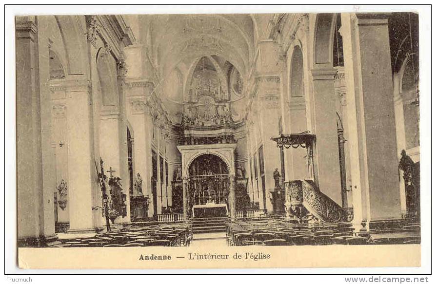 C7526 - ANDENNE - L' Intérieur De L' Eglise - Andenne