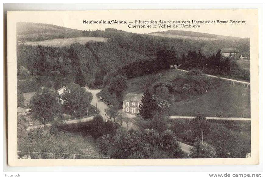 C7473 - NEUFMOULIN S/Lienne - Bifurcation Des Routes Vers Lierneux Et Basse -Bodeux - Stoumont