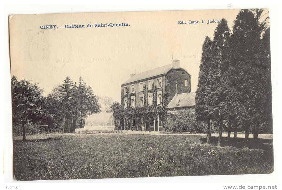 C7458 - CINEY - Château De Saint-Quentin - Ciney