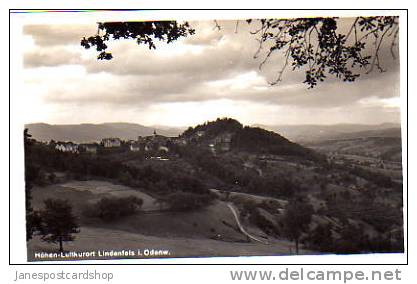 HOHEN -LUFTKURORT. LINDENFELS  I. ODENW.- Echte Photo - Hessen - Deutschland - Wetzlar