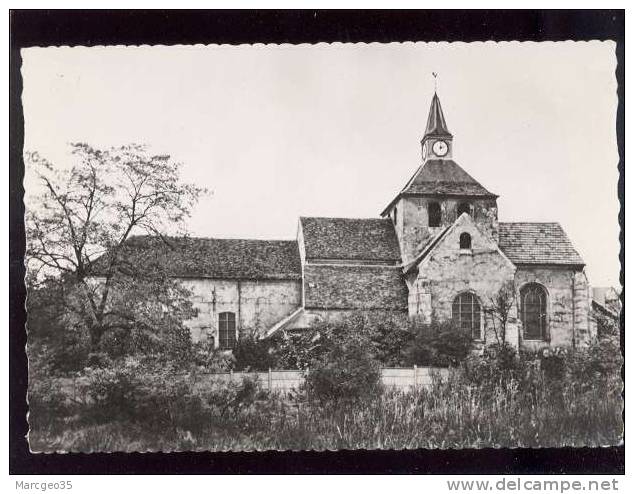 Aulnay Sous Bois église Sqt Sulpice Façade Sud édit.hurault  Belle Cpsm - Aulnay Sous Bois