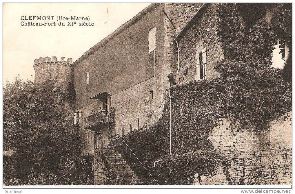 CLEFMONT . Château-Fort Du XI° Siècle - Clefmont