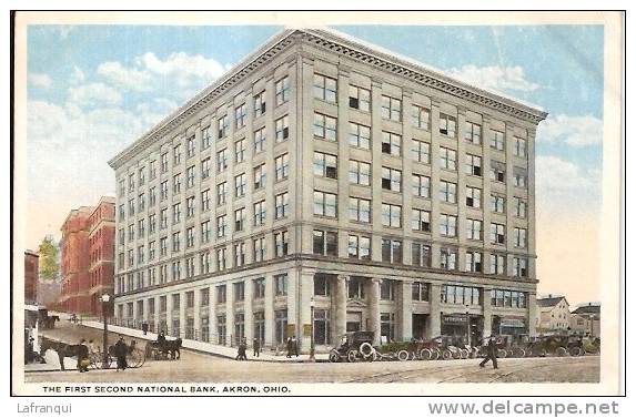 ETATS UNIS- Ref No 125- The First Second National Bank ,  Akron , Ohio   - Bon Etat - Akron