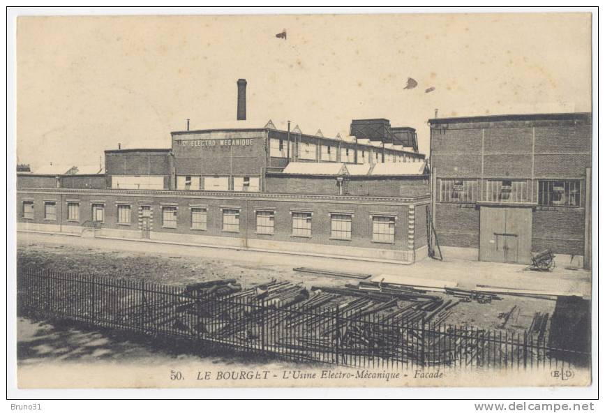 LE BOURGET : Usine Electro-Mécanique . - Le Bourget