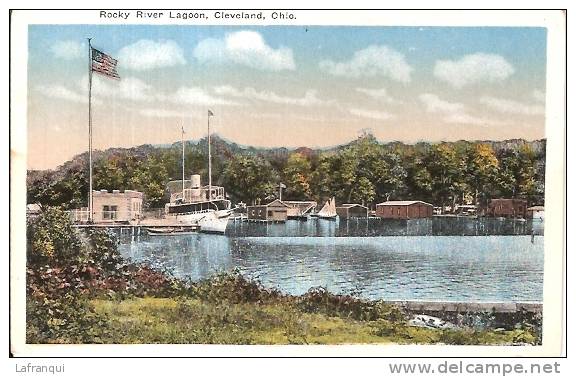 ETATS UNIS -ref No 261- Rocky River Lagoon , Cleveland -ohio - - Cleveland