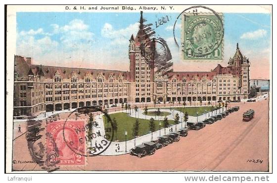 ETATS UNIS -ref No 270- D And H Journal Building , Albany -ny - Albany