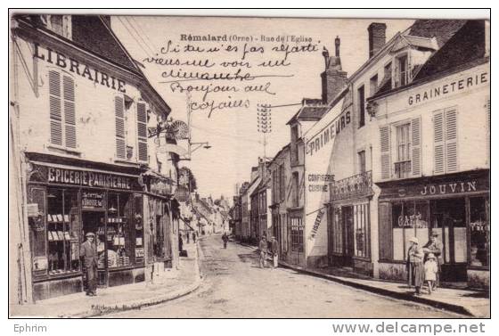 REMALARD - Rue De L'Eglise - Remalard