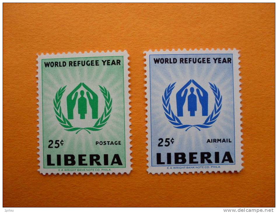 LIBERIA. ANNEE MONDIALE DU REFUGIE - Vluchtelingen